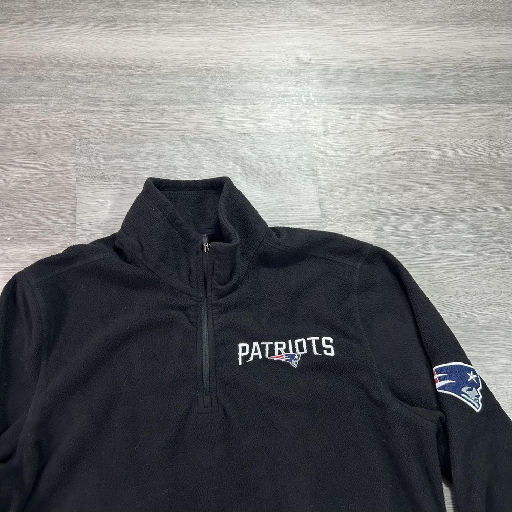 New England Patriots Fleece Sweatshirt Mens Small Black NFL Darius Rucker - Picture 4 of 10